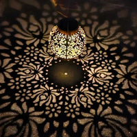 Weatherproof LED Solar Pendant Light