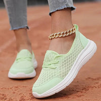 Orthopedic Mesh Shoes with Memory Foam Footbed and Arch Support, Slip Resistant