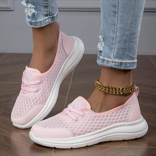 Orthopedic Mesh Shoes with Memory Foam Footbed and Arch Support, Slip Resistant