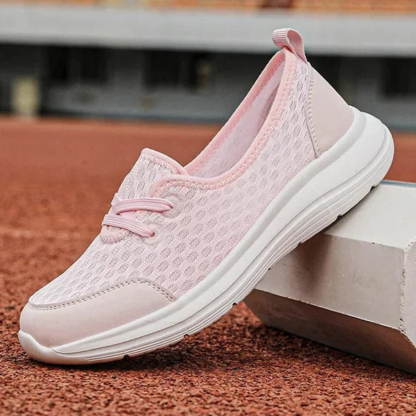 Orthopedic Mesh Shoes with Memory Foam Footbed and Arch Support, Slip Resistant