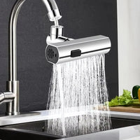 Versatile Splash Proof Faucet Adapter for Kitchen and Bathroom Sinks