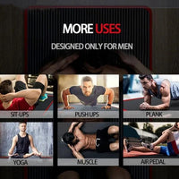 High Density Yoga and Exercise Mat with Extra Cushioning Men