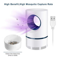 Electric LED Mosquito Trap Lamp for Indoor Insect Control