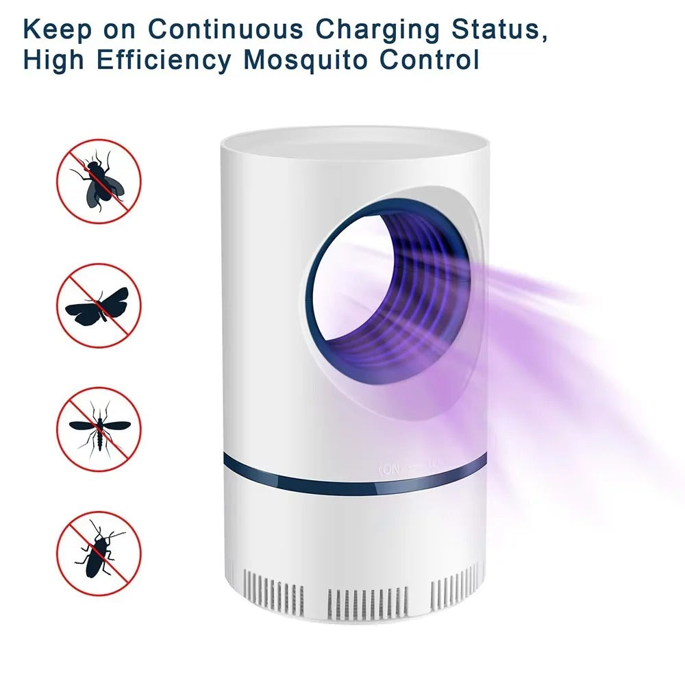 Electric LED Mosquito Trap Lamp for Indoor Insect Control