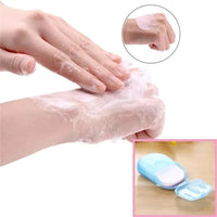 Travel Soap Paper Sheets for Travel, Hiking, and Trips