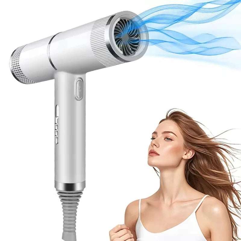 High-Power Hair Dryer - Ionic Fast-Drying with Cold Shot