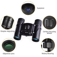 Portable Binoculars BAK4 FMC Optics For Hunting Sports and Camping