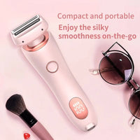 Rechargeable 2-in-1 Shaver - Bikini and Body Groomer  for Women