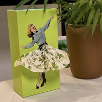 Creative Figure Tissue Box Cover, Flying Skirt Decorative Holder