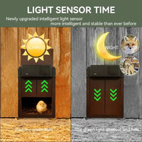 Auto Chicken Coop Door with Light Sensor and Weatherproof Build
