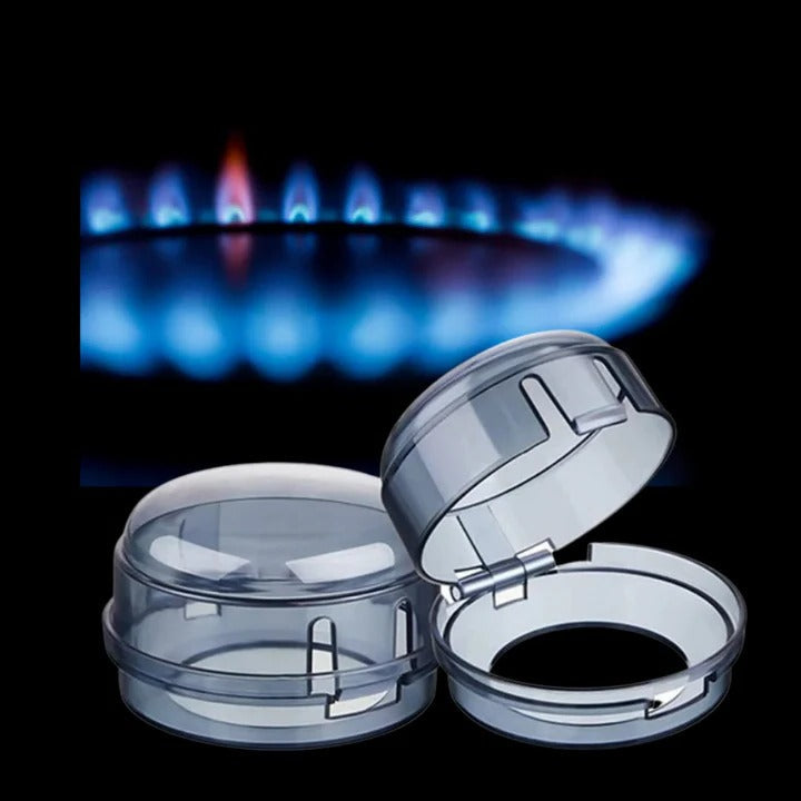 Safety Stove Knob Covers for Gas Range and Burner Knobs, Set of 4