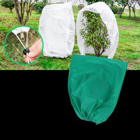 Reusable Plant Cover Bags with Zipper and Drawstring Base