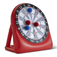 Inflatable Soccer Dartboard Game with Pump Balls and Carrying Bag