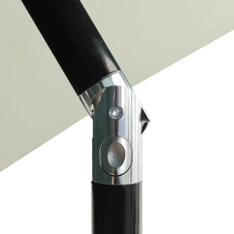 Patio Umbrella with 3 Tier Canopy and Adjustable Tilt Vented Canopy