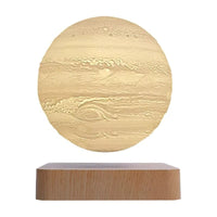 Floating Galaxy Lamp with Magnetic Base and LED Light Display, 5.5 Inch Sphere