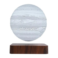 Floating Galaxy Lamp with Magnetic Base and LED Light Display, 5.5 Inch Sphere