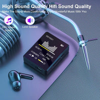 Portable MP3 Player with Bluetooth Audio LED Display and MP4 Playback