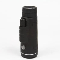Compact Monocular Scope for Bird Watching and Hiking, 40x60 Magnification with Phone Mount