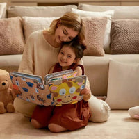Activity Book with Textures Shapes and Carry Handle for Kids