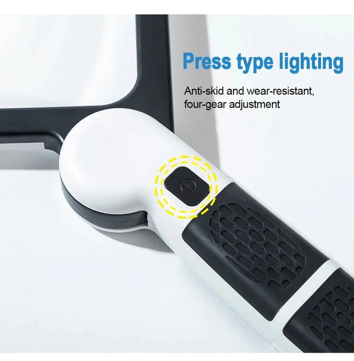 Portable Folding Magnifier with Built In LED Light for Reading and Detail Work