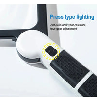 Portable Folding Magnifier with Built In LED Light for Reading and Detail Work