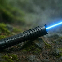 Outdoor Rechargeable Flashlight with Adjustable Beam and Carry Case Set