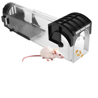 Catch and Release Mouse Trap with Self Lock Door and Reusable Design