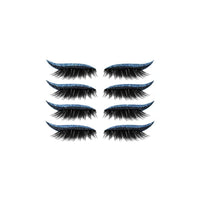 Peel-Off Adhesive Eye Liner Kit for Strip Lash Application, 3-in-1 Reusable Formula