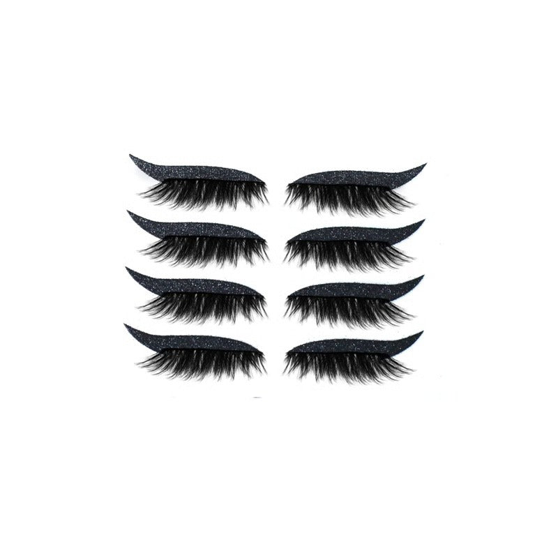 Peel-Off Adhesive Eye Liner Kit for Strip Lash Application, 3-in-1 Reusable Formula
