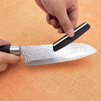 Precision Knife Sharpening Angle Guide with Fixed Angle Rod for Kitchen Knives, Scissors and Whetstones