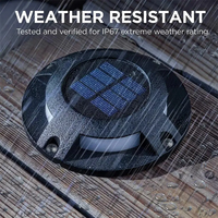 Outdoor Solar Pathway Light with Automatic Dusk Sensor and 80 Hour Runtime