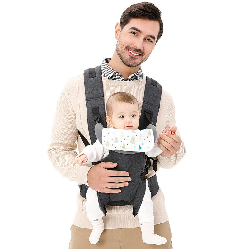 Adjustable Baby Hipseat Carrier with Kangaroo Sling Wrap for Outdoor Use