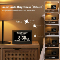 Daily Routine Clock with Eight Activity Reminders and Large Display