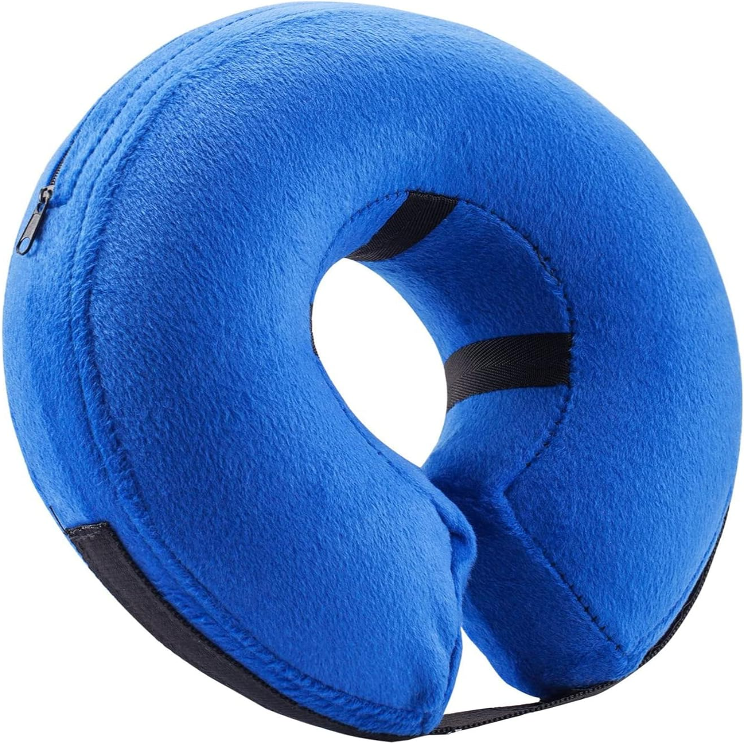 BENCMATE Inflatable Dog Cone Collar Alternative, Soft Dog Cone for Small Medium Large Dogs and Cats, Neck Recovery ECollar Donut Collar After Surgery (Large, Blue) allveramart