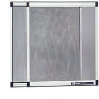 Fiberglass Window Screen with Aluminum Frame and Felt Seal, Pack of 2