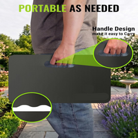 Garden Knee Pads with Over 1-Inch Foam Core and Hook Loop Closures