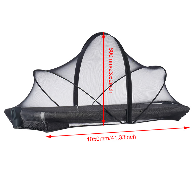 Pop Up Mosquito Net for Cribs and Bassinets with Mesh Barrier