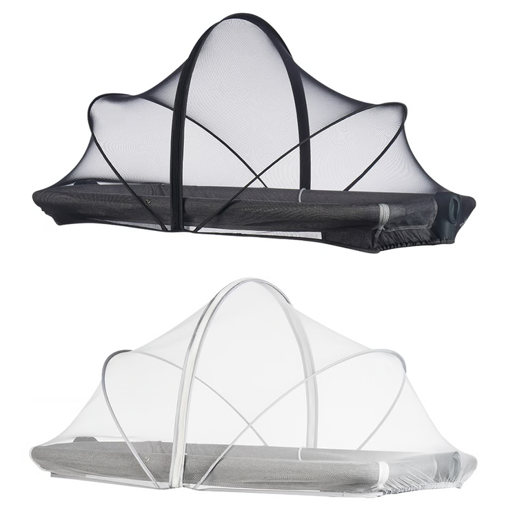 Pop Up Mosquito Net for Cribs and Bassinets with Mesh Barrier
