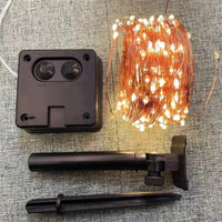 Solar LED Garden Lights with Copper Wire Fairy String Design
