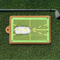Chipping Golf Training Swing Detection Mat with Visual Feedback