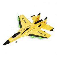 LED RC Glider Aircraft SU35 and SU57, 2.4GHz Remote Control