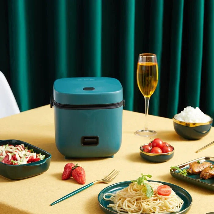 Mini Rice Cooker with Keep Warm Function