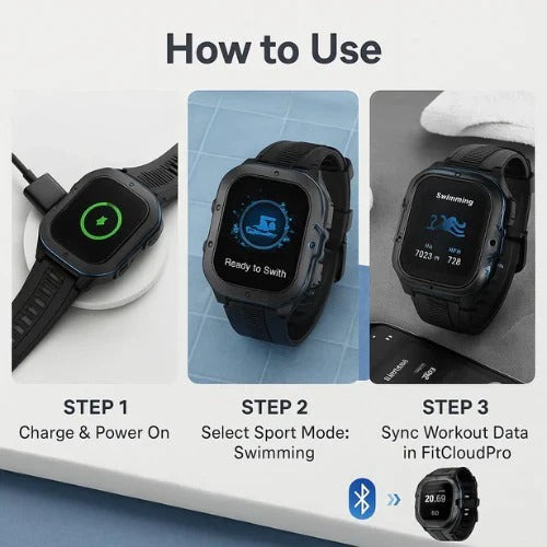 Outdoor Sports Watch with Water-Resistant Casing