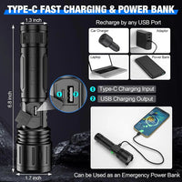LED Flashlight for Camping and Hiking