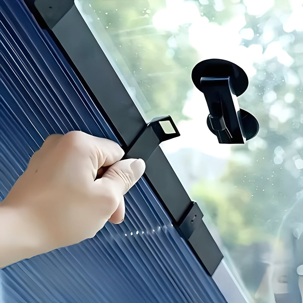 Retractable Sunshade Curtains for Car Windows