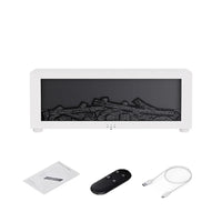 Mist Humidifier and Aroma Diffuser with Flame Effect