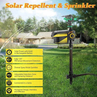 Solar Powered Motion Activated Deer Deterrent Device