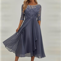 Womens Knit Fabric Casual Dress