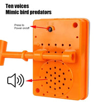 Solar Powered Rotating Reflective Bird Deterrent Device