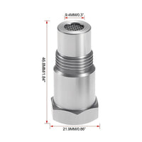 Car O2 Sensor Spacer Adapter M18×1.5 Stainless Steel Offset